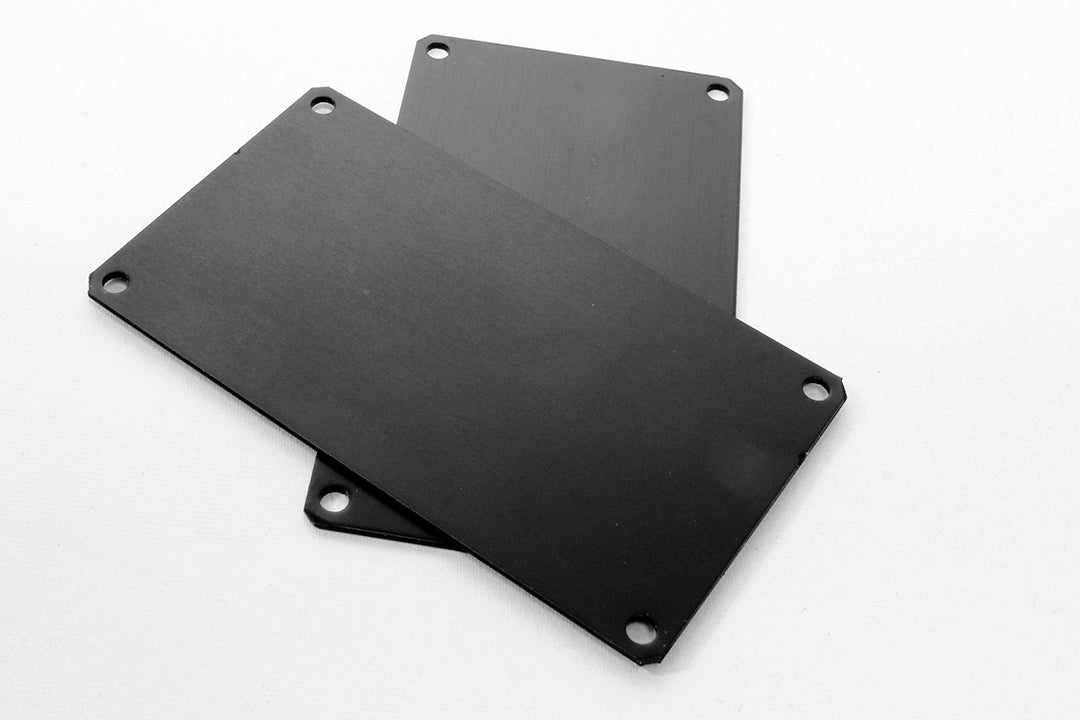 Hammond 031623 90X51 END PNL BLACK PKG OF 2