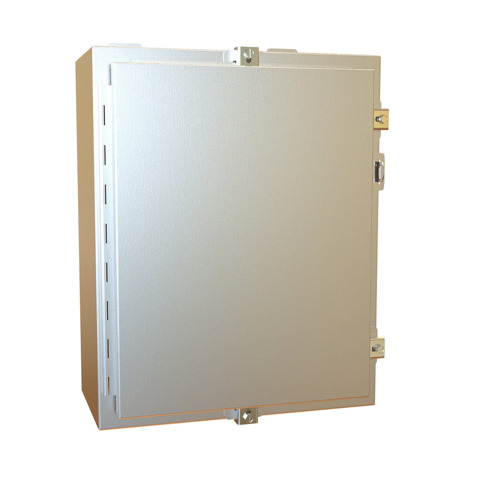 Hammond 1418N4S16C8 N4X Wallmount Encl w/panel, 20 x 16 x 8, 316 SS