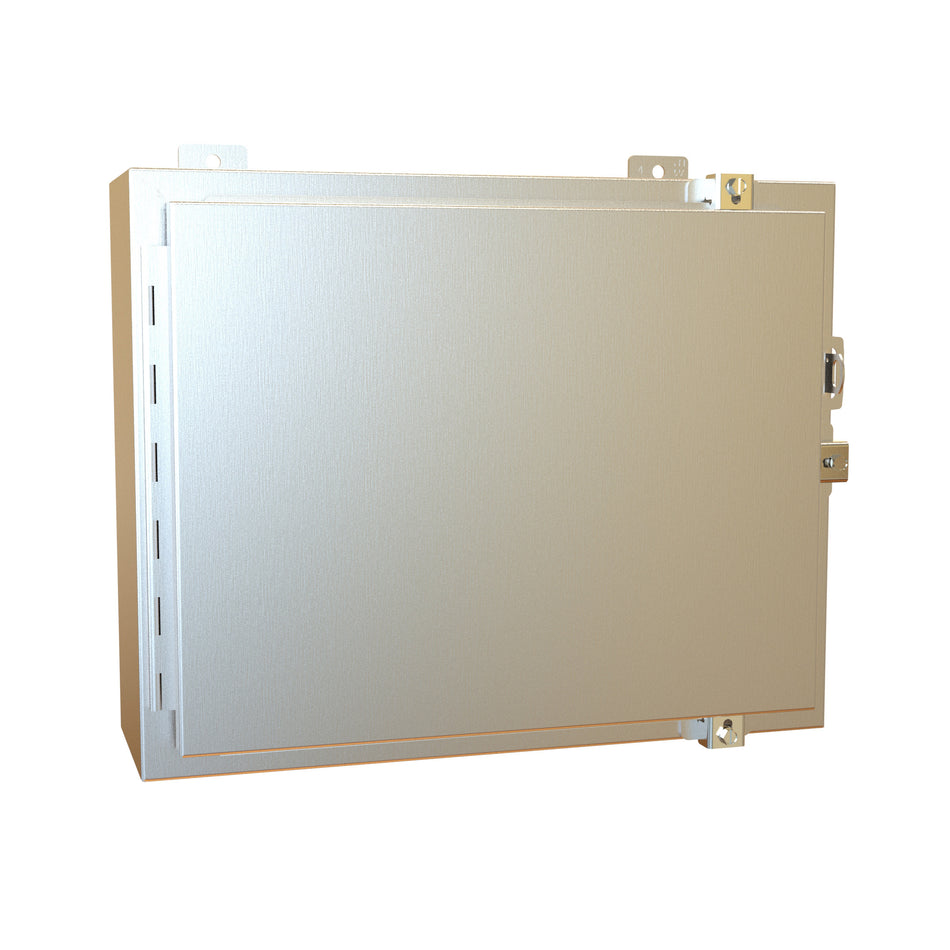 Hammond 1418N4S16CR6 N4X Wallmount Encl w/panel, 16 x 20 x 6, 316 SS