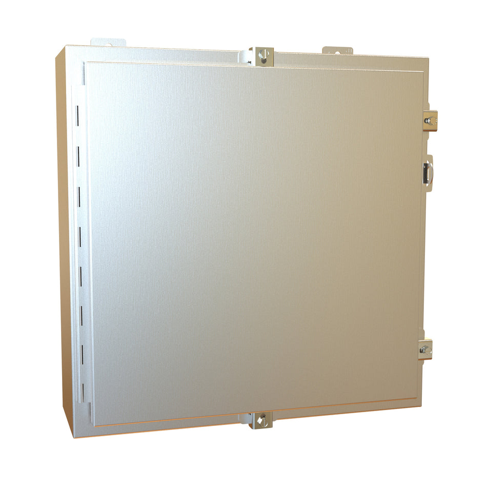 Hammond 1418N4S16D6 N4X Wallmount Encl w/panel, 20 x 20 x 6, 316 SS