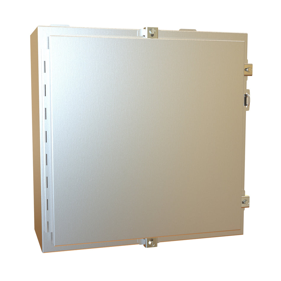 Hammond 1418N4S16D8 N4X Wallmount Encl w/panel, 20 x 20 x 8, 316 SS