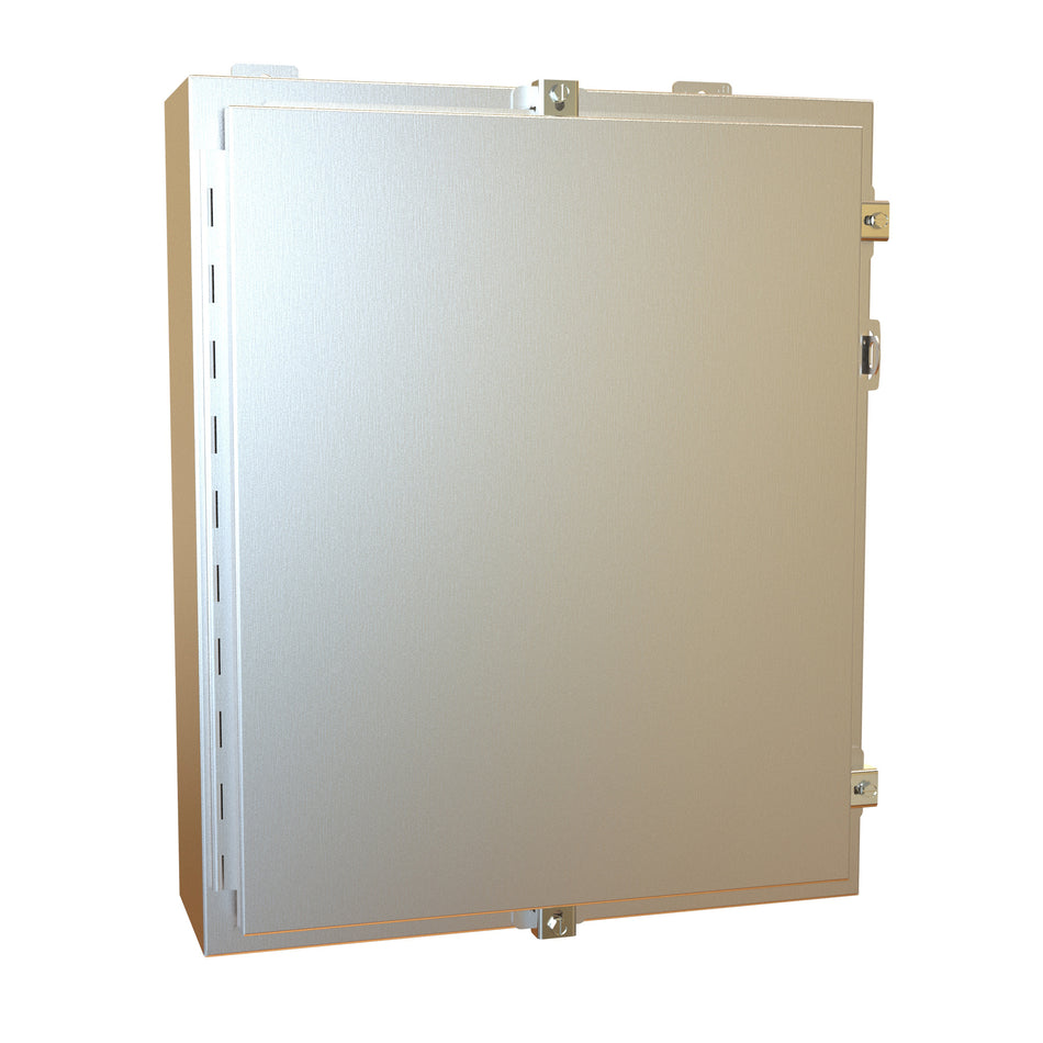 Hammond 1418N4S16E6 N4X Wallmount Encl w/panel, 24 x 20 x 6, 316 SS