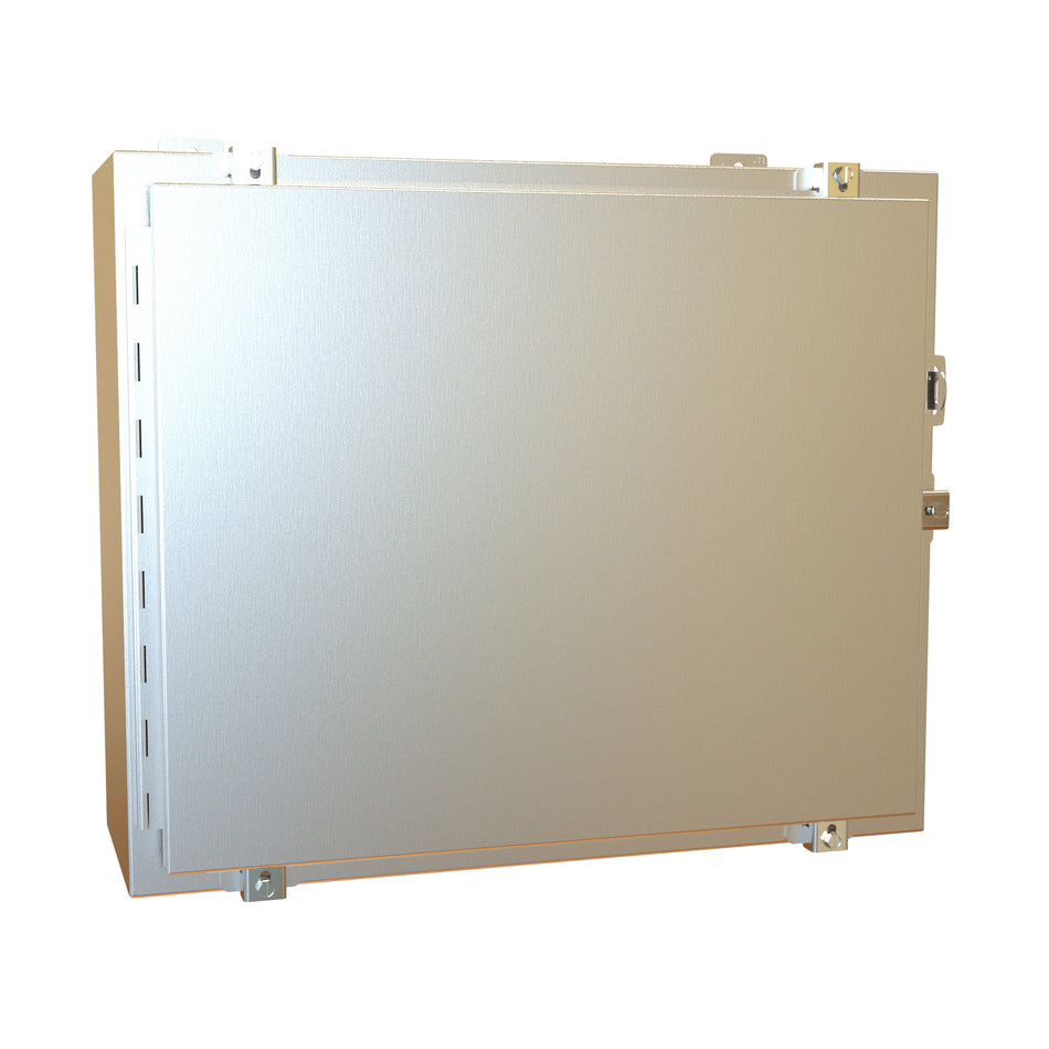 Hammond 1418N4S16ER8 N4X Wallmount Encl w/panel, 20 x 24 x 8, 316 SS