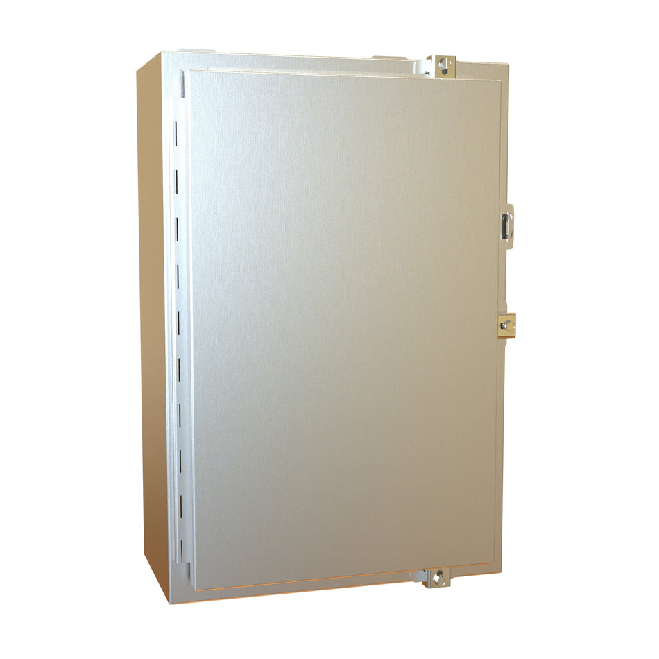 Hammond 1418N4S16H8 N4X Wallmount Encl w/panel, 24 x 16 x 8, 316 SS