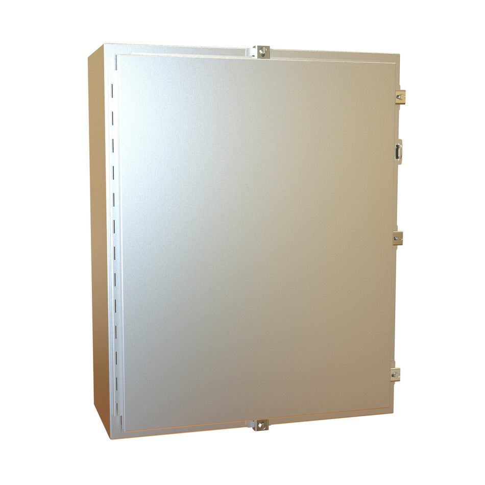 Hammond 1418N4S16K10 N4X Wallmount Encl w/panel, 30 x 24 x 10, 316 SS