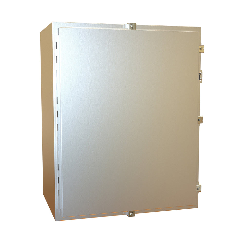 Hammond 1418N4S16K16 N4X Wallmount Encl w/panel, 30 x 24 x 16, 316 SS