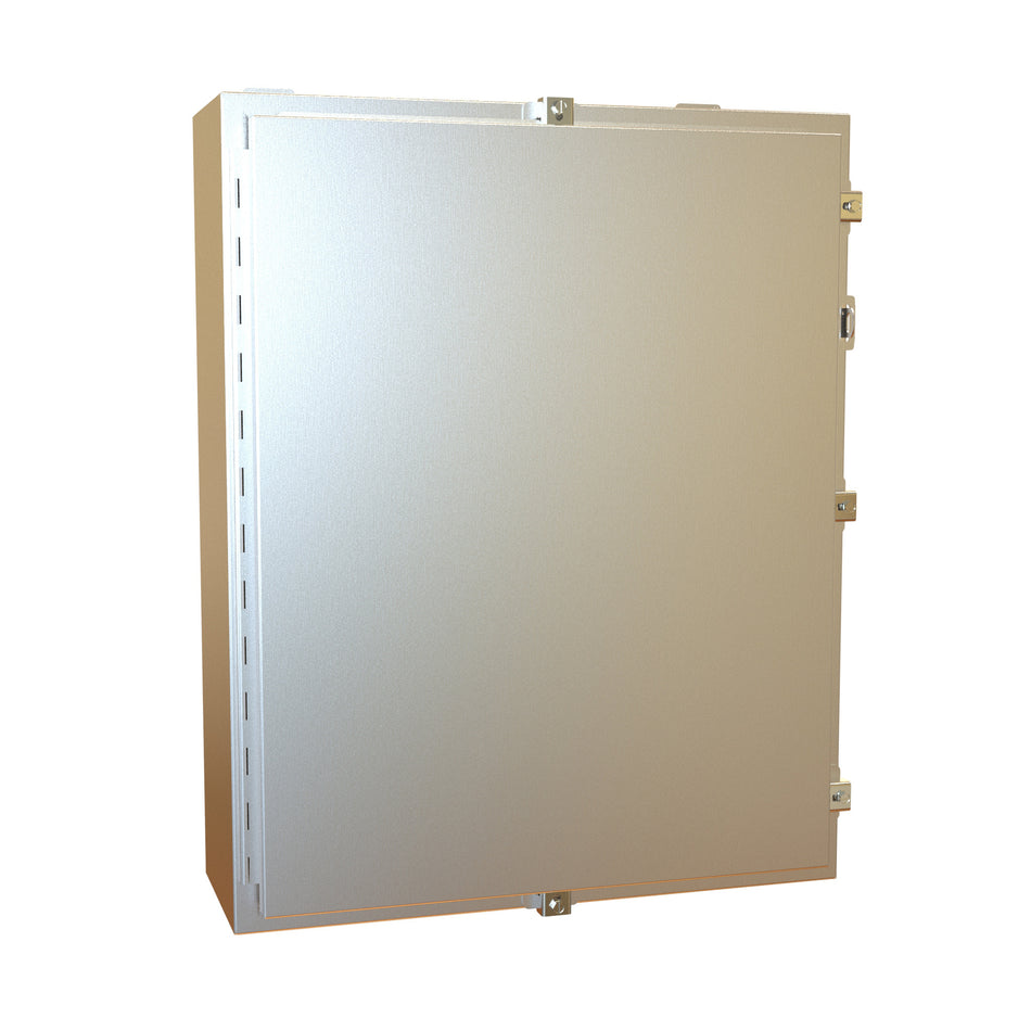 Hammond 1418N4S16K8 N4X Wallmount Encl w/panel, 30 x 24 x 8, 316 SS