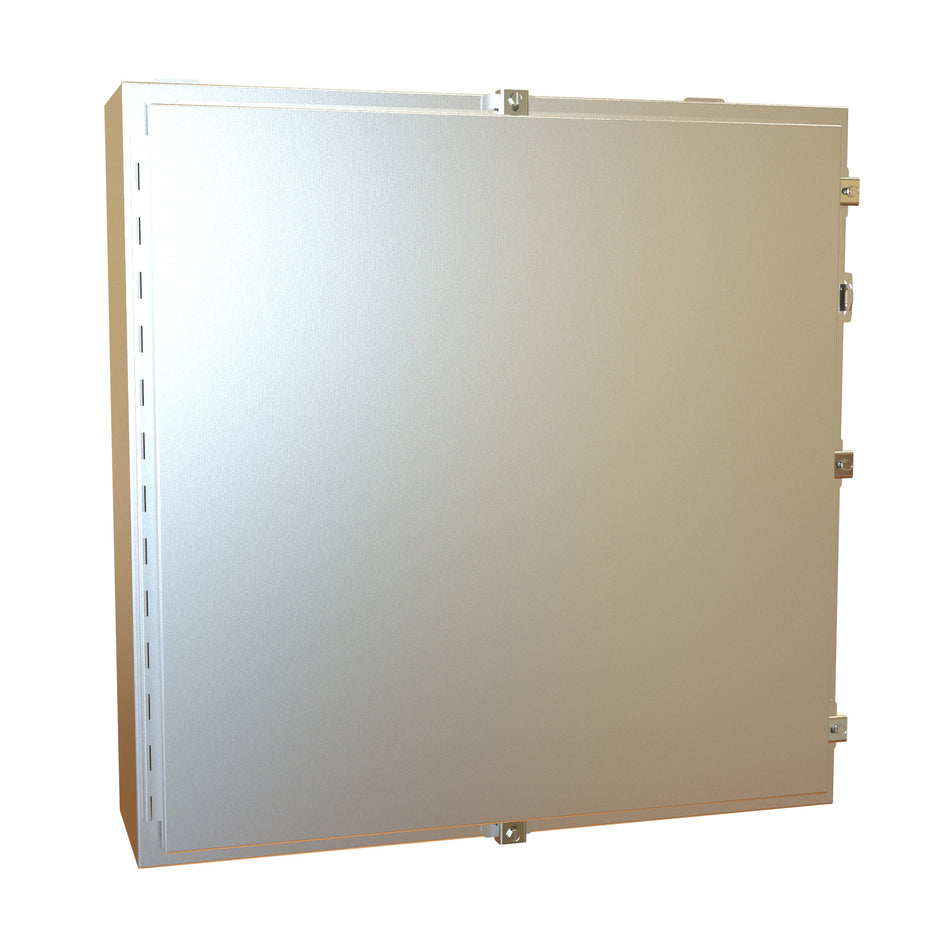 Hammond 1418N4S16KK8 N4X Wallmount Encl w/panel, 30 x 30 x 8, 316 SS