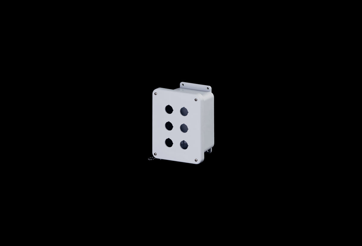 Stahlin F6PBW CF Series Pushbutton Fiberglass Enclosure NEMA 4X