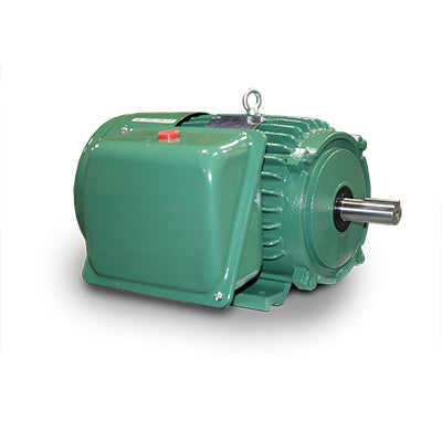 Teco Westinghouse S0054 5 HP  TEFC Electric Motor