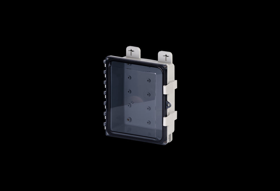 Stahlin PC100803CC PolySlim Series Polycarbonate Enclosure NEMA 4X