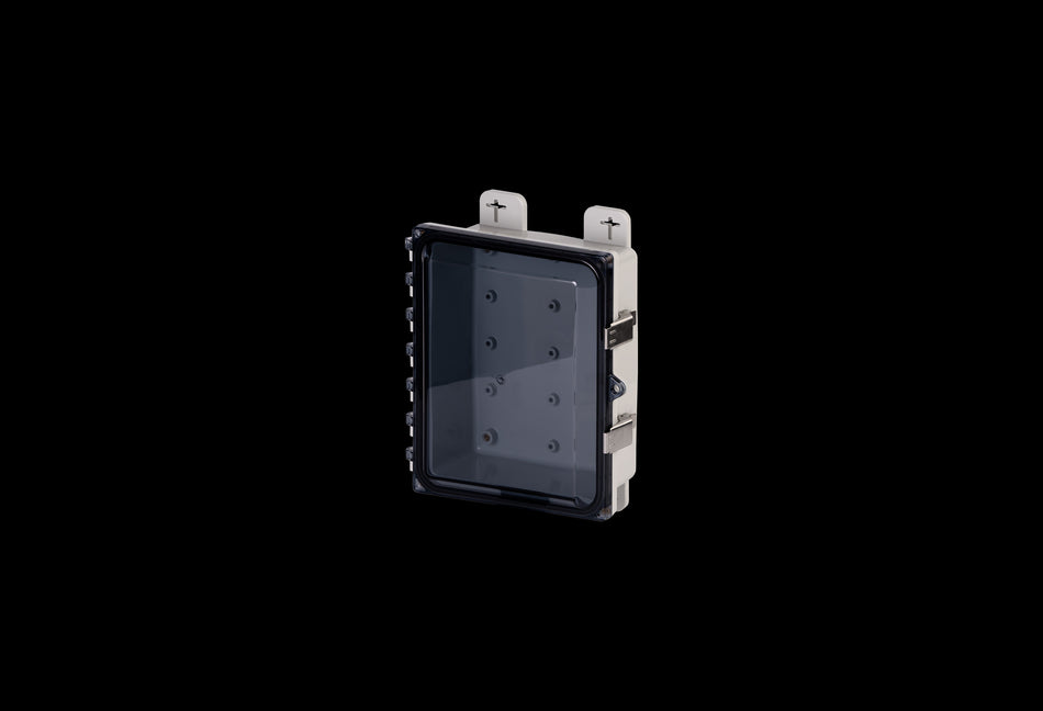 Stahlin PC100803CCSS PolySlim Series Polycarbonate Enclosure NEMA 4X